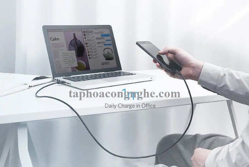 Ugreen 30158 0.5M màu đen Dây USB 2.0 sang Type-C truyền dữ liệu và sạc US141 30030158